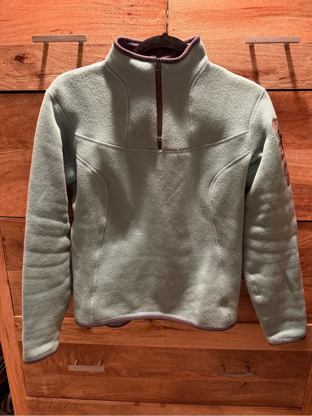 Arc'teryx Women's Light Blue Pullover Fleece